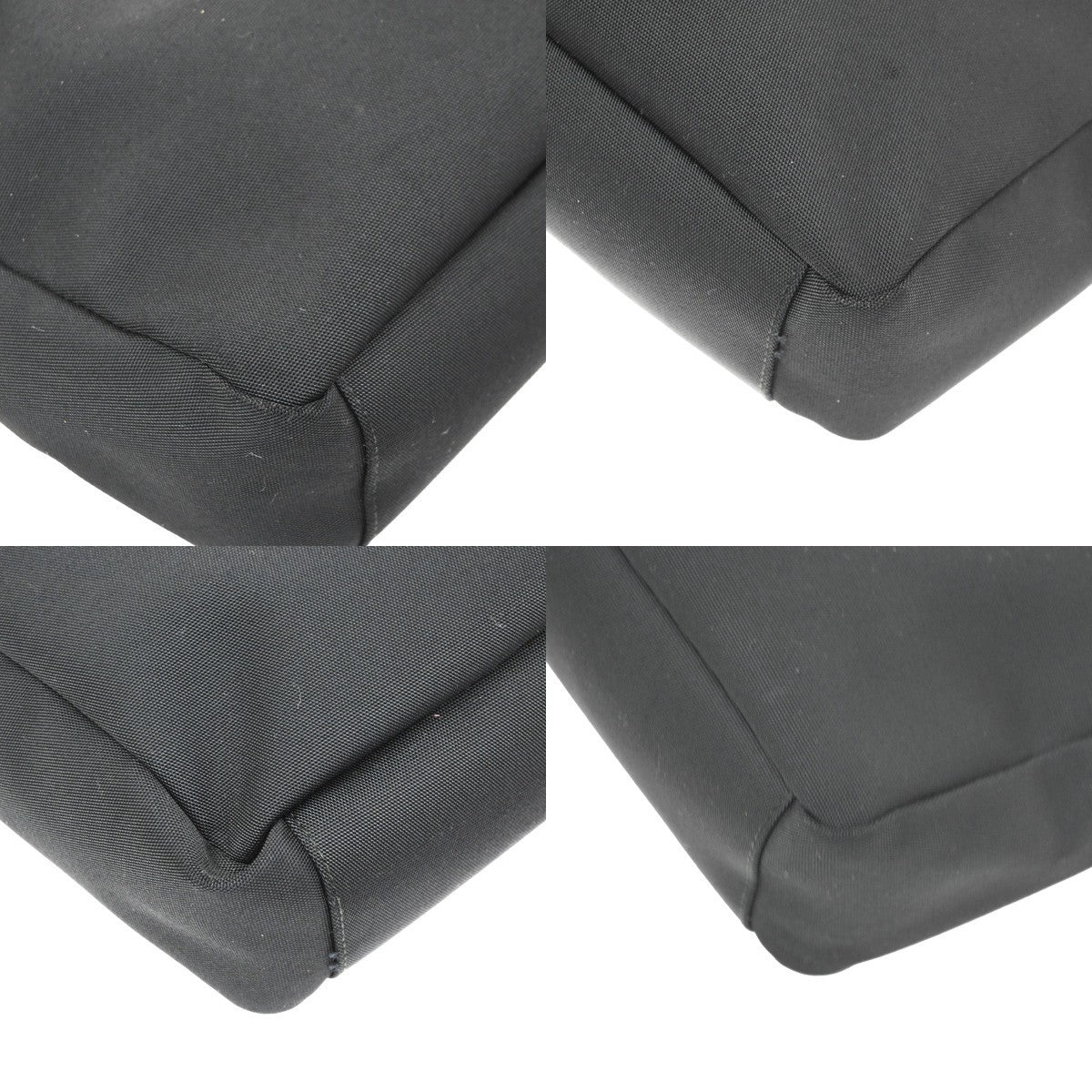 Gucci Vintage Hobo Canvas, Black, Canvas, Shoulder Bag