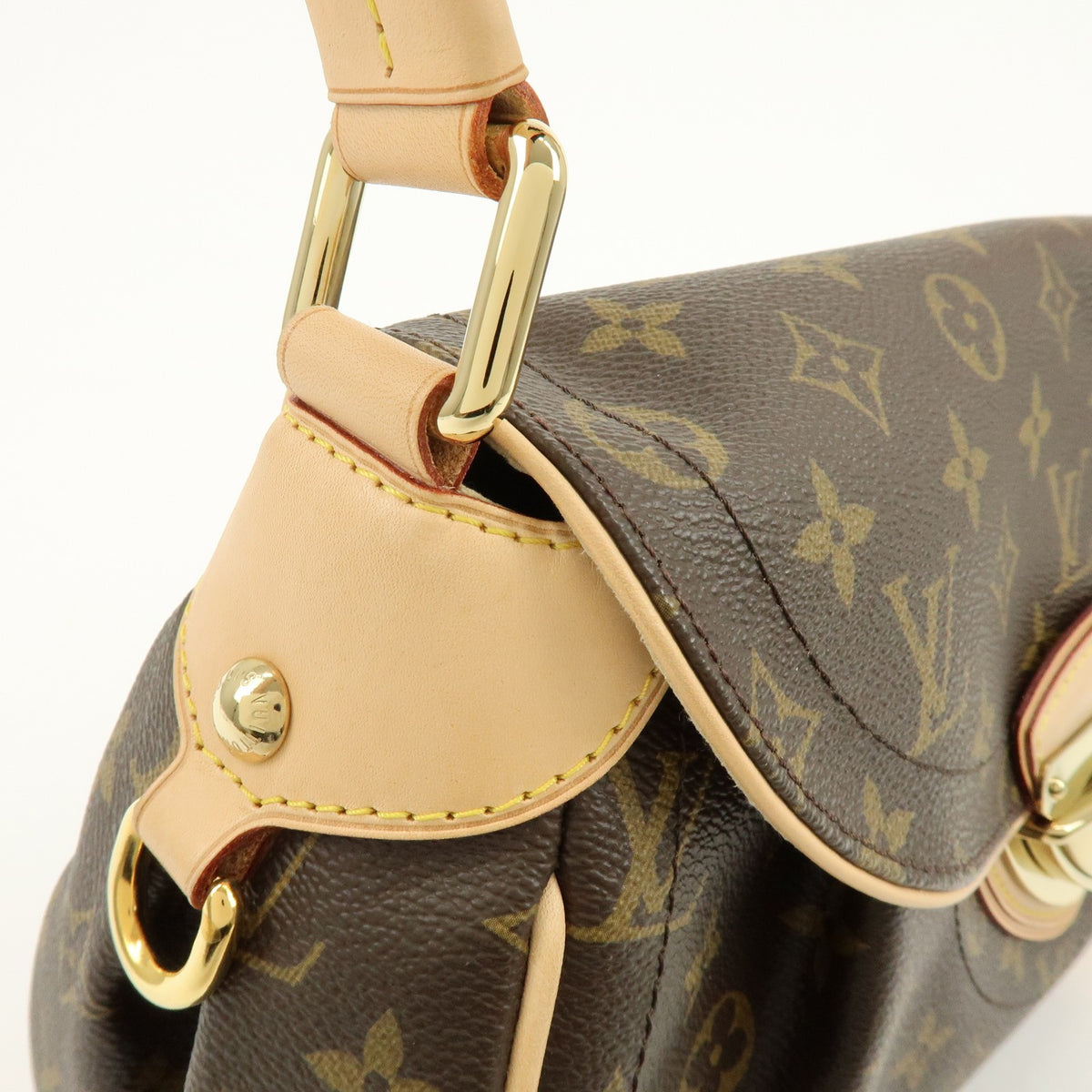 Louis Vuitton Beverly Monogram Canvas, Brown, Canvas, Handbag