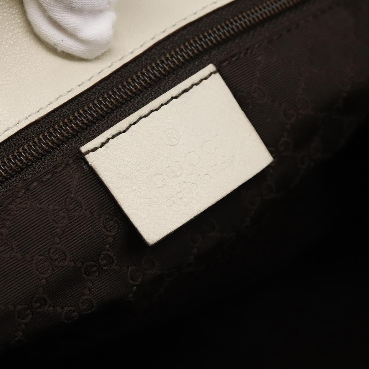Gucci Shoulder Leather, Beige, Leather, Shoulder Bag