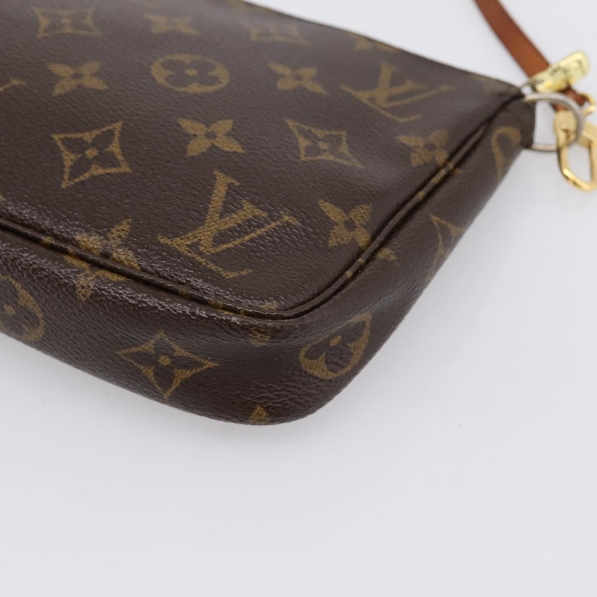 Louis Vuitton Pochette Accessoires NM Monogram Canvas, Brown, Canvas, Clutch