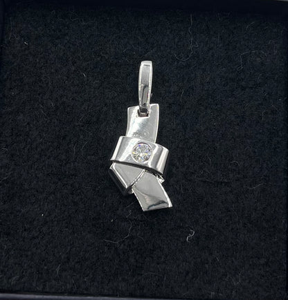 Cartier Knot Pendant Silver, White, White Gold, Pendant