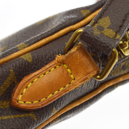 Louis Vuitton Danube Monogram Canvas, Brown, Canvas, Handbag