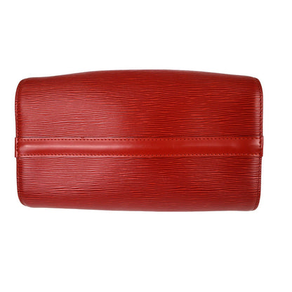 Louis Vuitton Speedy Epi Leather, Red, Leather, Handbag
