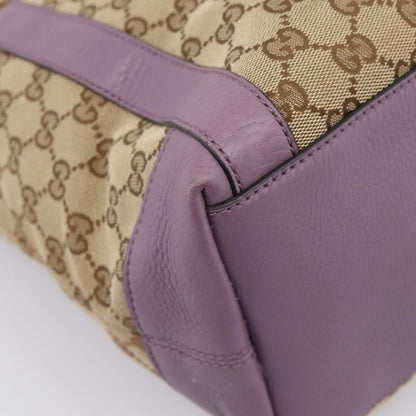 Gucci Shoulder Canvas, Beige, Canvas, Shoulder Bag