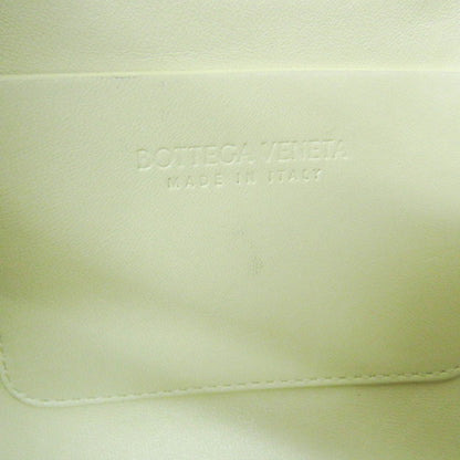 Bottega Veneta Beak Leather, Beige, Leather, Crossbody Bag