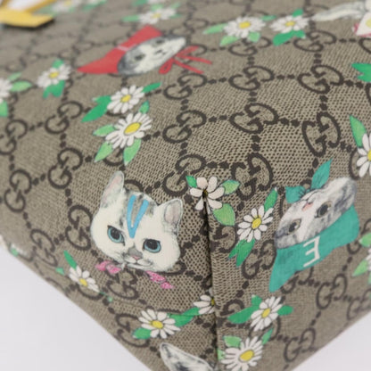 Gucci Children's Printed GG Coated Canvas, Beige, Canvas, Tote Bag