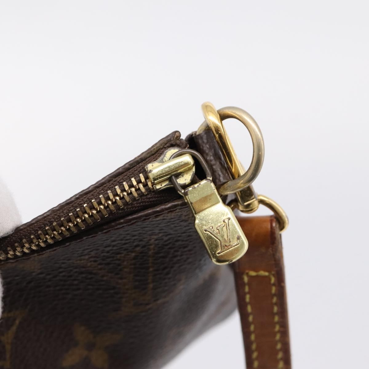 Louis Vuitton Pochette Accessoires NM Monogram Canvas, Brown, Canvas, Clutch
