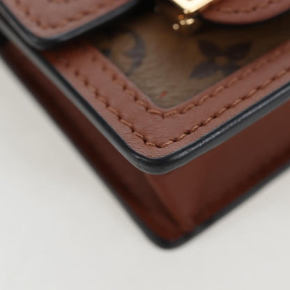Louis Vuitton Dauphine Reverse Monogram Canvas, Brown, Canvas, Shoulder Bag