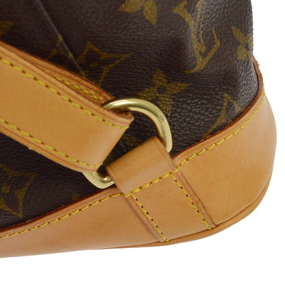 Louis Vuitton Vintage Montsouris Monogram Canvas, Brown, Canvas, Backpack