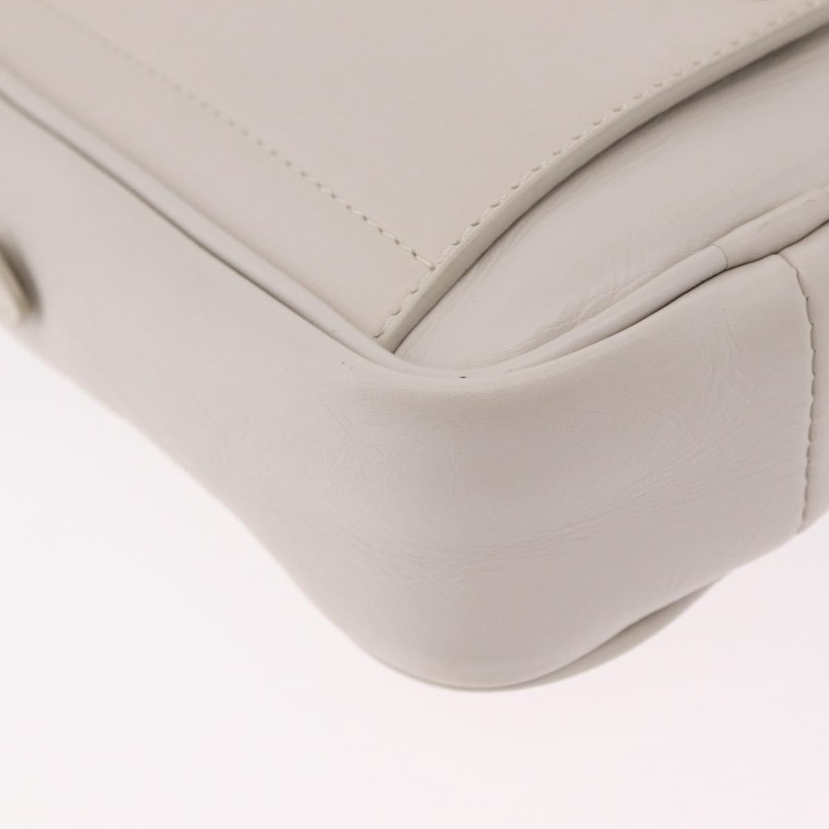 Bottega Veneta Shoulder Leather, White, Leather, Shoulder Bag
