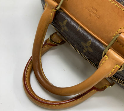 Louis Vuitton Trouville Handbag Monogram Canvas, Brown, Canvas, Handbag