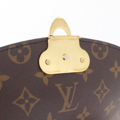 Louis Vuitton Saint Placide Monogram Canvas and Leather, Brown, Canvas, Handbag