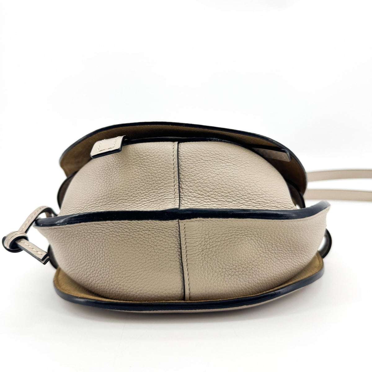 Loewe Gate Dual Leather, Beige, Leather, Shoulder Bag