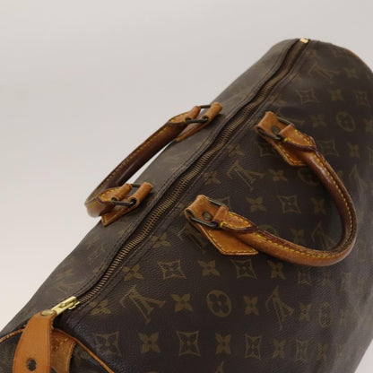 Louis Vuitton Speedy Handbag Monogram Canvas, BROWN, CANVAS, Handbag