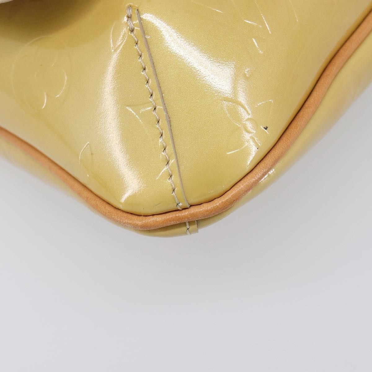 Louis Vuitton Thompson Street Monogram Vernis, Beige, Patent Leather, Shoulder Bag