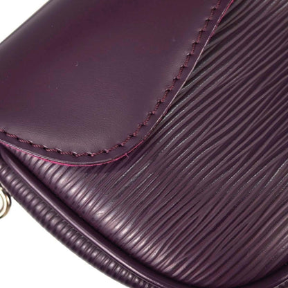 Louis Vuitton Montaigne Clutch Epi Leather, Purple, Leather, Clutch