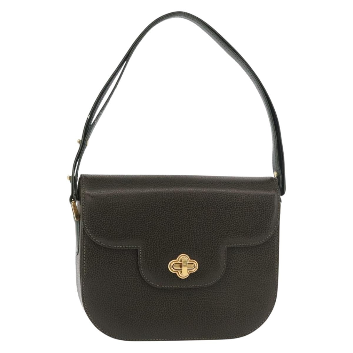 Bally Handbag Leather, Green, Leather, Handbag
