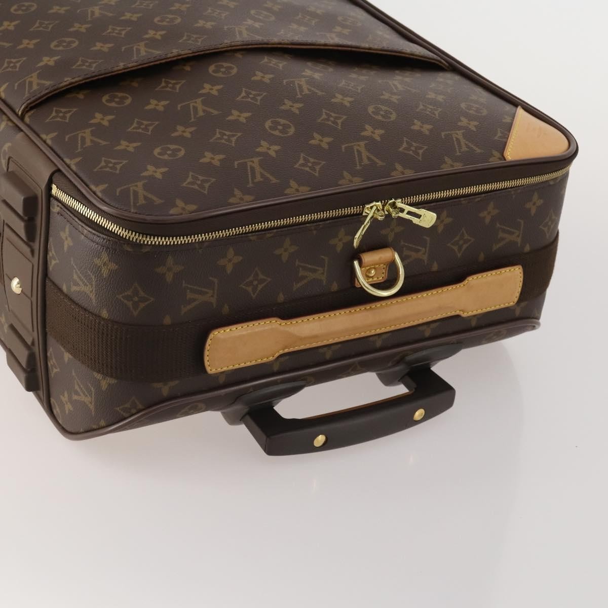 Louis Vuitton Pegase Luggage Monogram Canvas, Brown, Canvas, Travel Bag