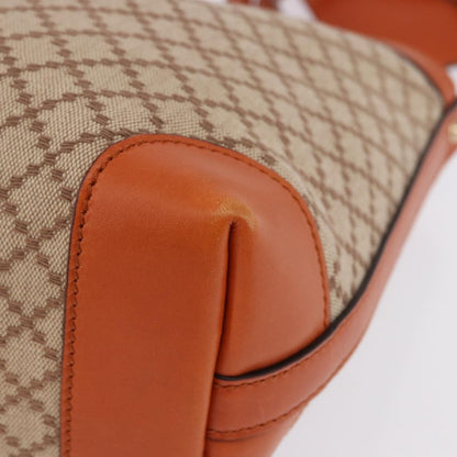 Gucci Craft GG Canvas with Leather, Beige, Canvas, Tote Bag