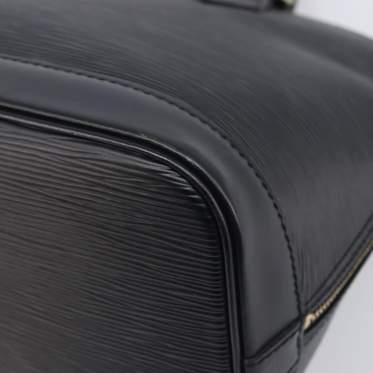 Louis Vuitton Vintage Alma Epi Leather, Black, Leather, Handbag