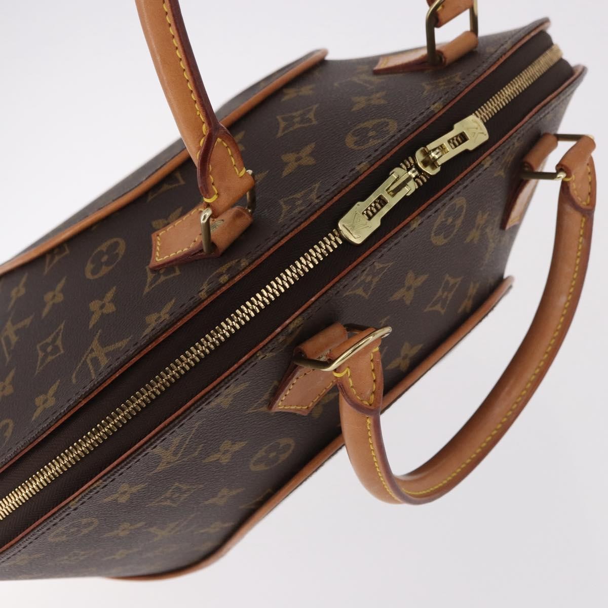 Louis Vuitton Ellipse Monogram Canvas, Brown, Canvas, Handbag