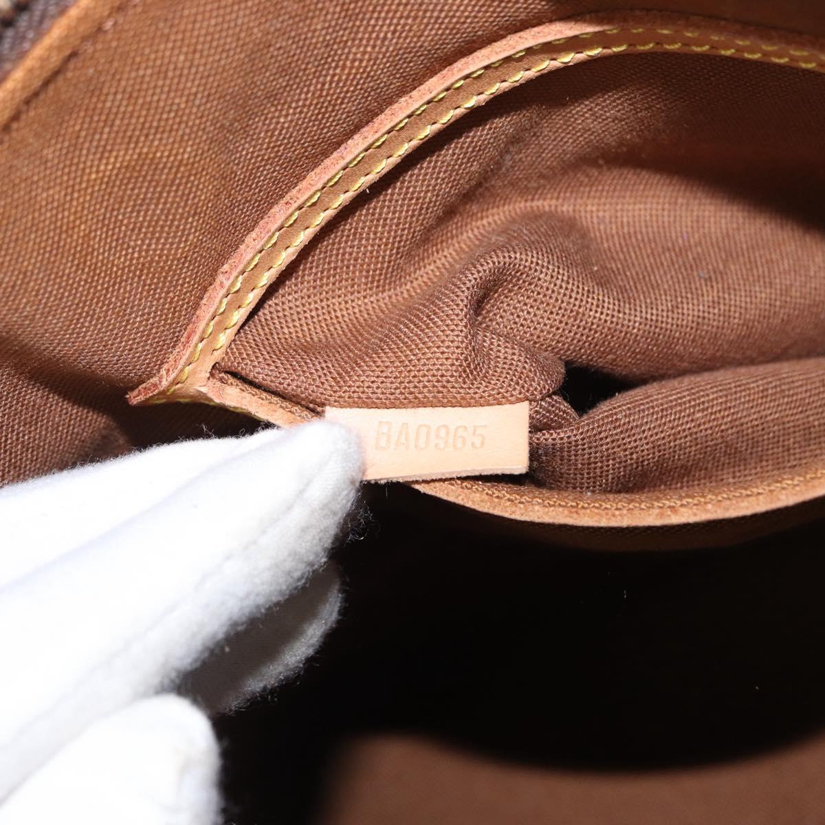 Louis Vuitton Alma Handbag Monogram Canvas, BROWN, CANVAS, Handbag