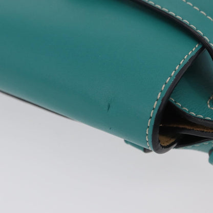 Loewe Gate Belt Leather, Green, Leather, Handbag