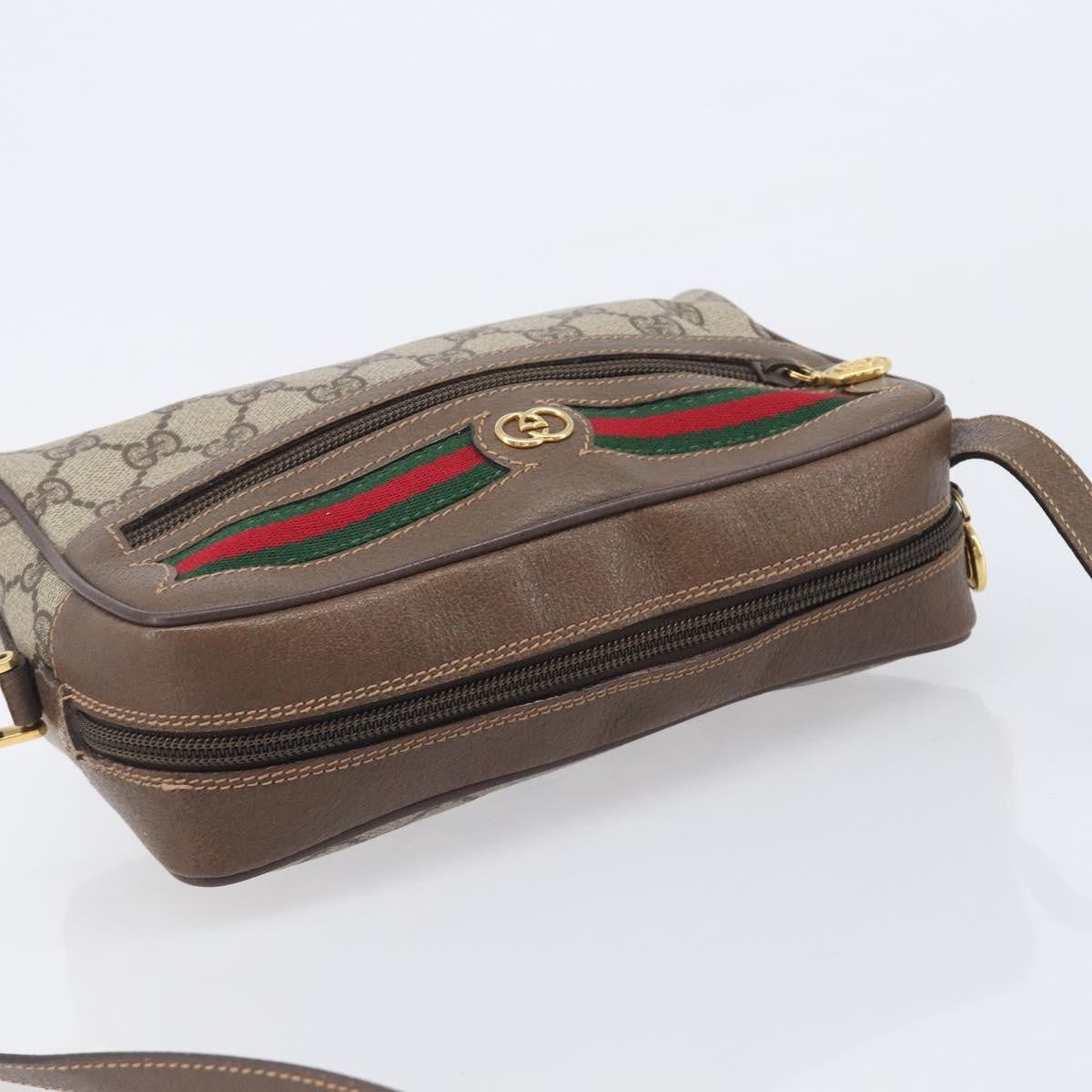 Gucci Ophidia Shoulder Bag NM GG Coated Canvas, Beige, Canvas, Shoulder Bag