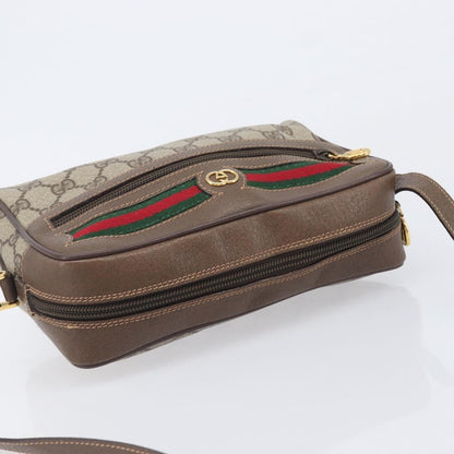 Gucci Ophidia Shoulder Bag NM GG Coated Canvas, Beige, Canvas, Shoulder Bag