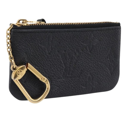 Louis Vuitton Key Monogram Empreinte Leather, Black, Leather, Clutch