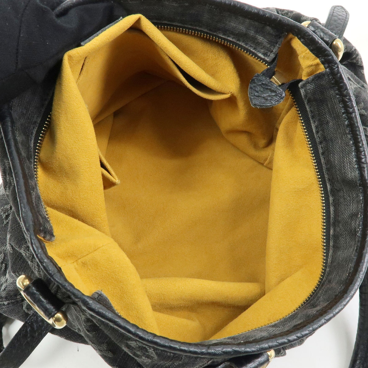 Louis Vuitton Neo Cabby Monogram Denim, Black, Denim, Handbag