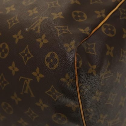 Louis Vuitton Keepall Bag Monogram Canvas, BROWN, CANVAS, Travel bag