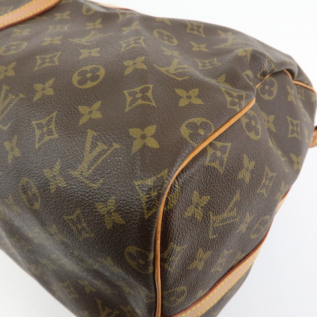 Louis Vuitton Keepall Bandouliere Monogram Canvas, Brown, Canvas, Travel Bag