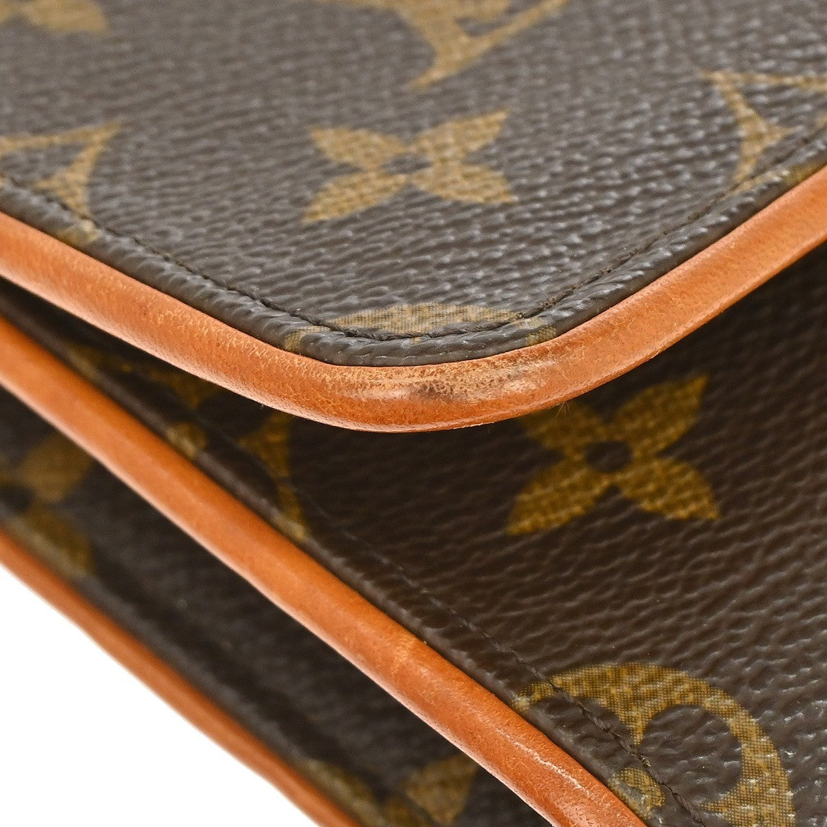 Louis Vuitton Twin Monogram, Brown, Canvas, Clutch