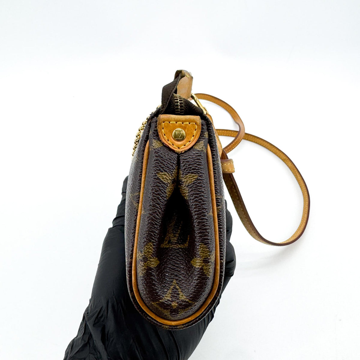 Louis Vuitton Eva Monogram Canvas, Brown, Canvas, Shoulder Bag