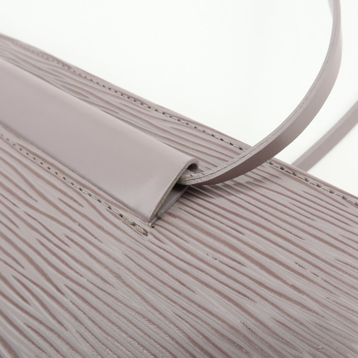 Louis Vuitton Saint Tropez Epi Leather, Gray, Leather, Handbag
