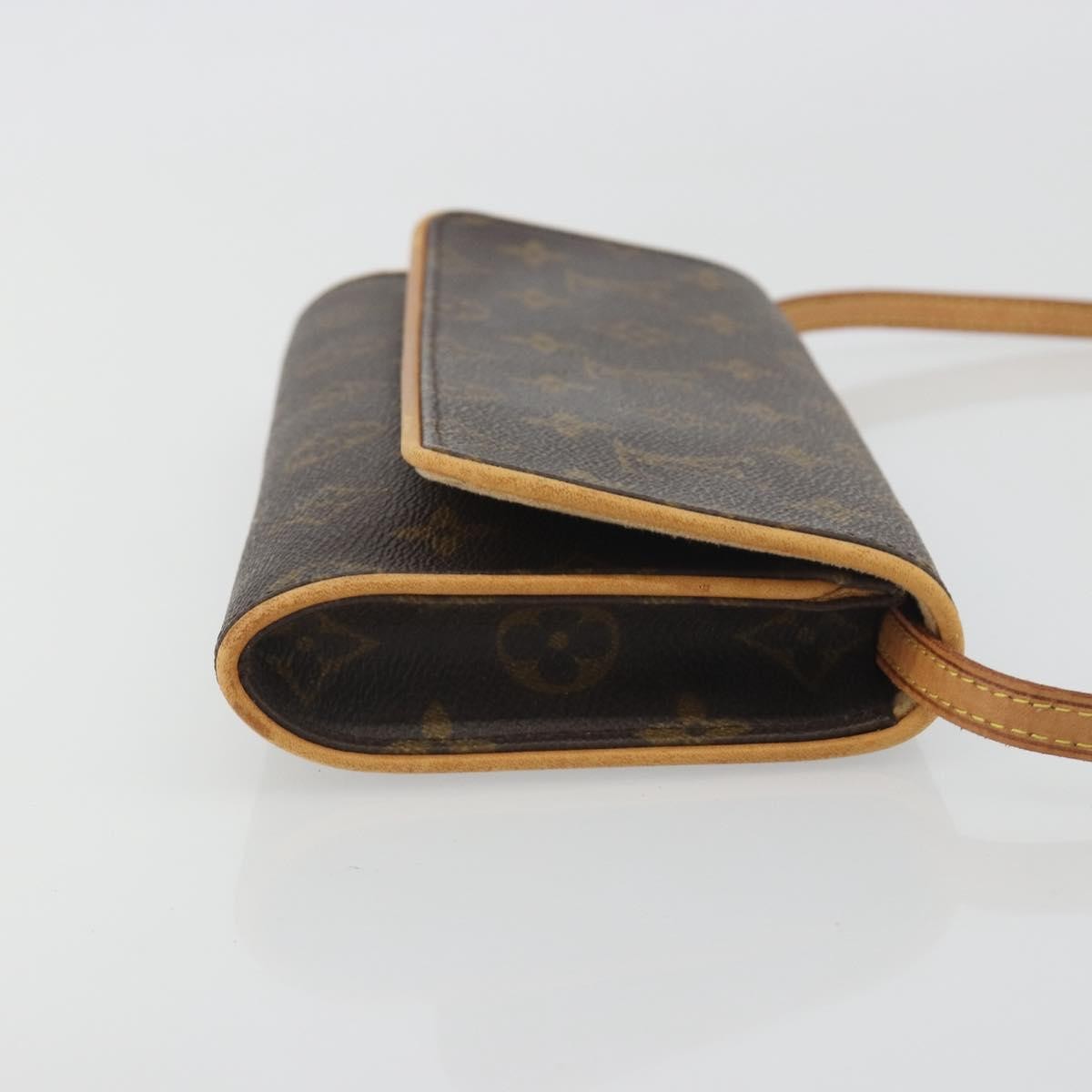 Louis Vuitton Twin Monogram Canvas, Brown, Canvas, Clutch