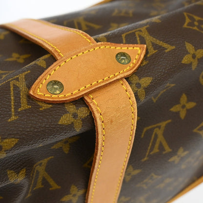 Louis Vuitton Saumur Monogram Canvas, Brown, Canvas, Shoulder Bag