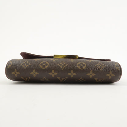 Louis Vuitton Favorite Monogram Canvas, Brown, Canvas, Handbag