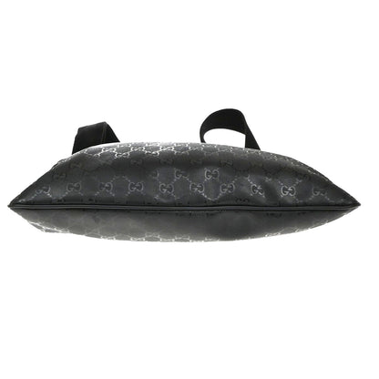 Gucci Crossbody GG Imprime, Black, Canvas, Crossbody Bag