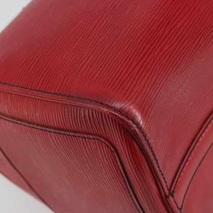 Louis Vuitton Speedy Epi, Red, Leather, Handbag