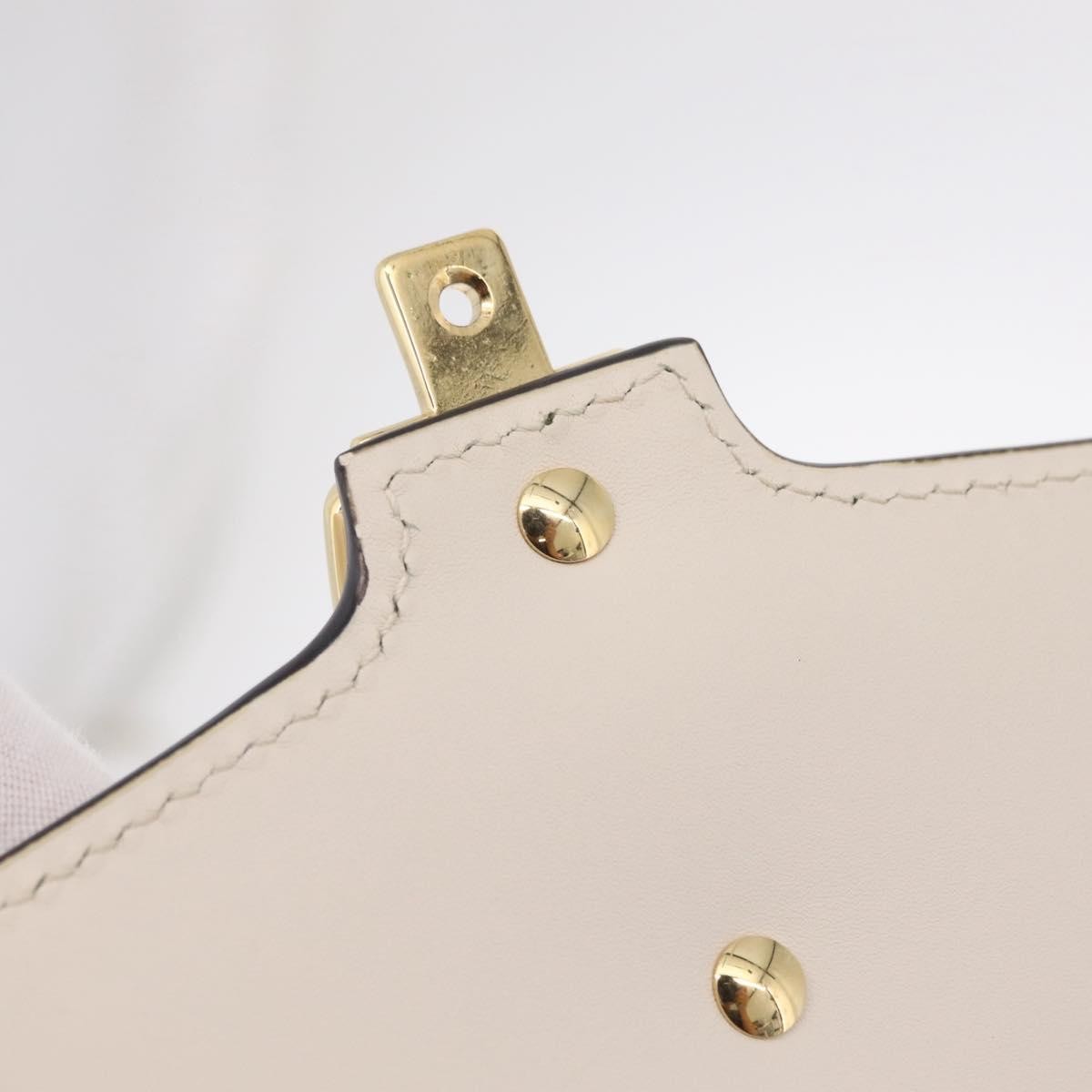 Gucci Sylvie Top Handle Embroidered Leather, White, Leather, Handbag
