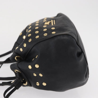 Burberry Blue Label Leather, Black, Leather, Shoulder Bag