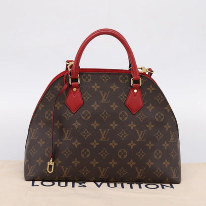 Louis Vuitton Alma BNB Monogram Canvas with Leather, Brown, Canvas, Handbag