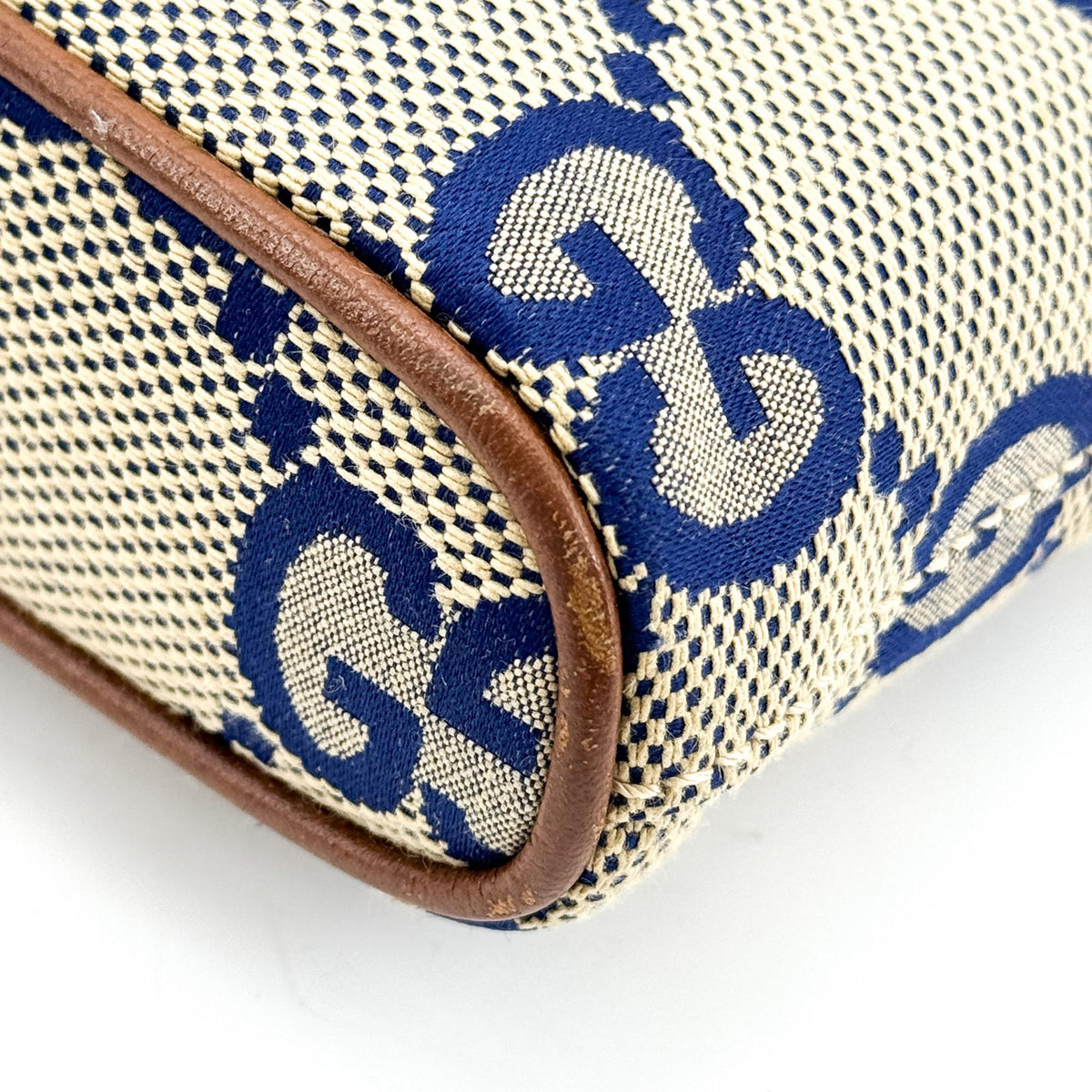 Gucci Zip Messenger Jumbo GG Canvas, Brown, Canvas, Handbag