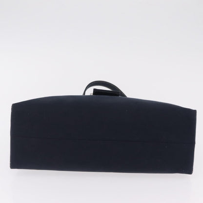 Fendi Baguette Canvas, Navy, Canvas, Handbag