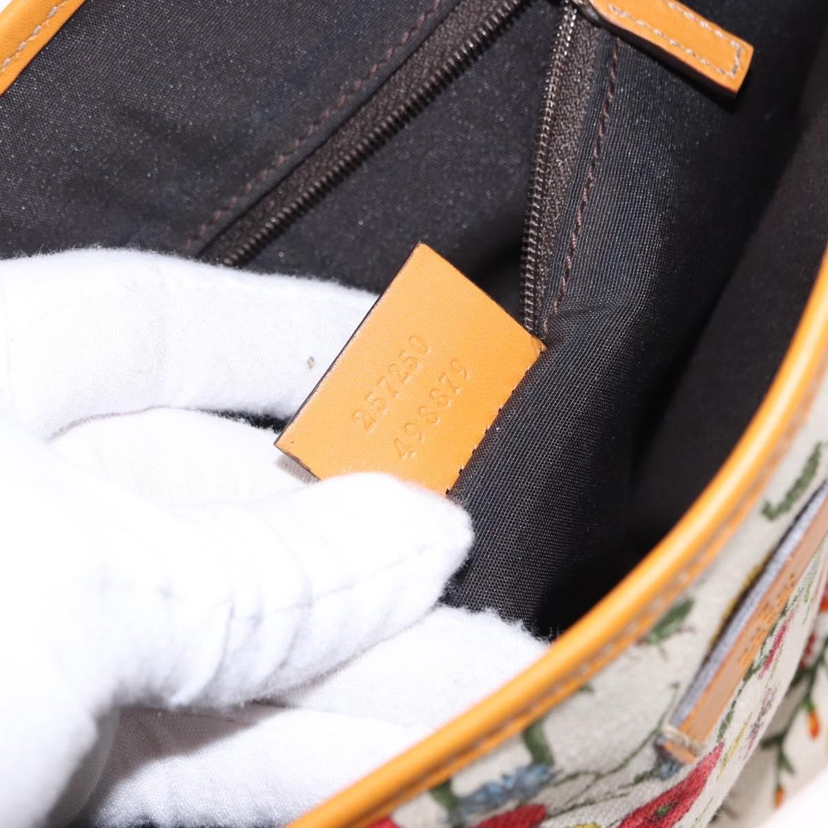 Gucci Craft Flora Canvas, Multicolour, Canvas, Tote Bag