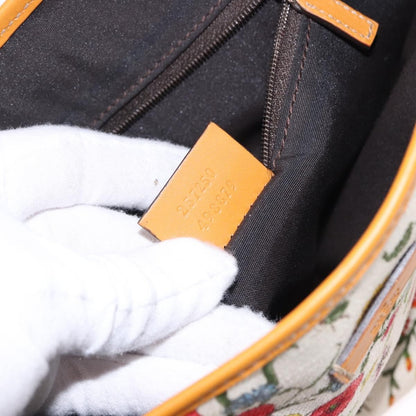 Gucci Craft Flora Canvas, Multicolour, Canvas, Tote Bag