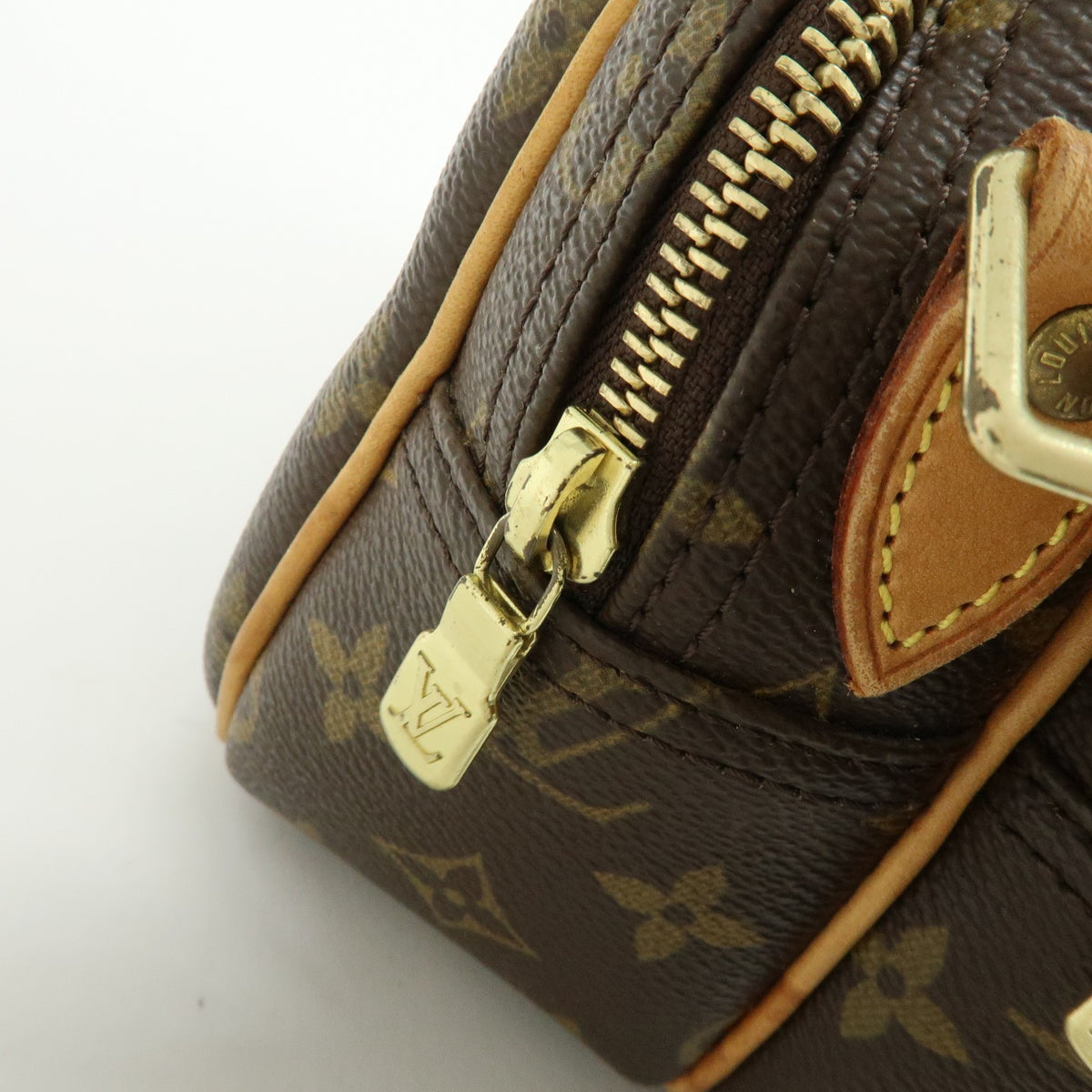 Louis Vuitton Reporter Monogram Canvas, Brown, Canvas, Shoulder Bag