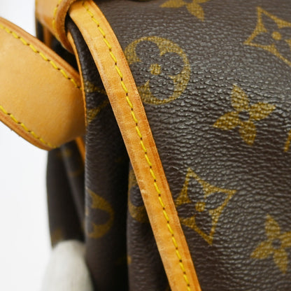 Louis Vuitton Saumur Monogram, Brown, Canvas, Shoulder Bag